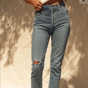 REVOLVE AGOLDE Jamie jeans size 25